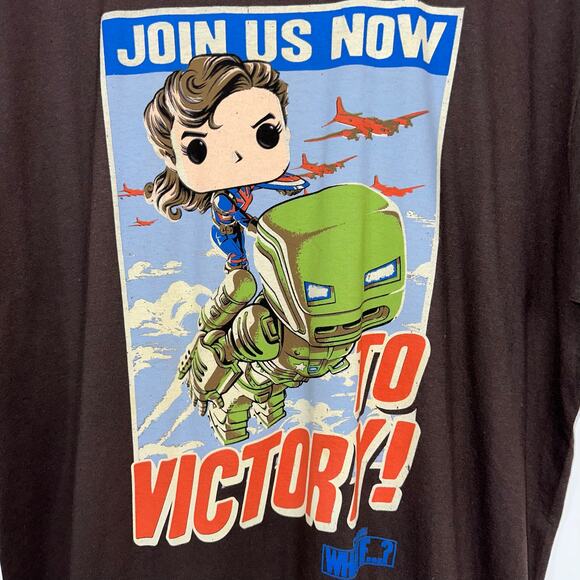 Marvel Funko POP! Collector Corps What If…? Join Us Now to Victory T-Shirt XL - Picture 2 of 7